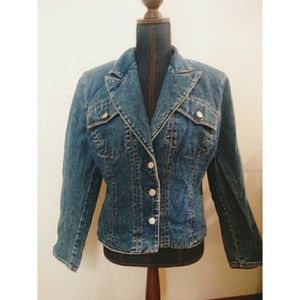 Guess Georges Marciano Blue Jean Jacket XL